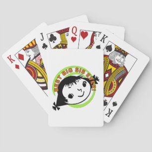Jeu De Cartes Meilleure grande soeur jamais rétro