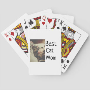 Jeu De Cartes Meilleure maman chat papa ajouter chat photo nom c