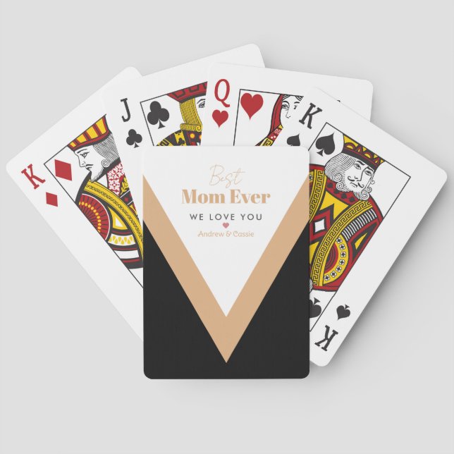 Jeu De Cartes Meilleure maman jamais (dos)