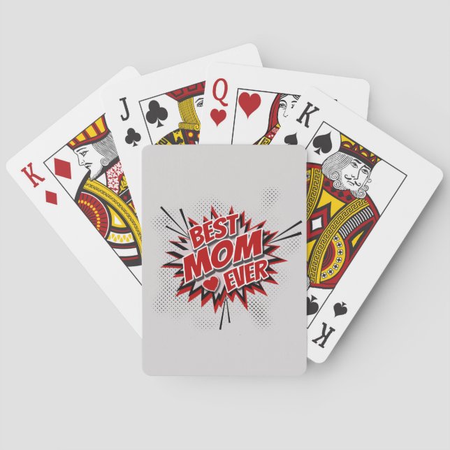 Jeu De Cartes Meilleure maman jamais (dos)