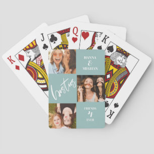 Jeu De Cartes Meilleurs amis Nom du collage photo