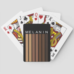 Jeu De Cartes Melanin Shades Graphisme et Texte