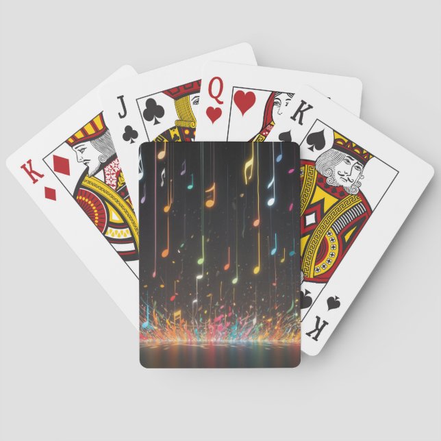 Jeu De Cartes Melody Rain (dos)