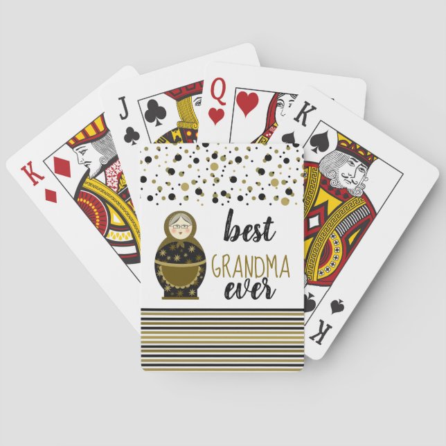 Jeu De Cartes Mémé (dos)