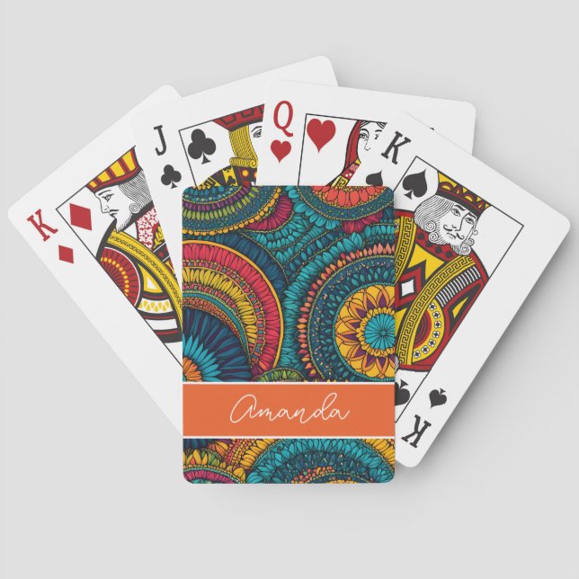 Jeu De Cartes Mémoire Motif personnalisée (dos)