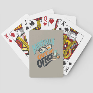 Jeu De Cartes Mentalement en dehors du bureau