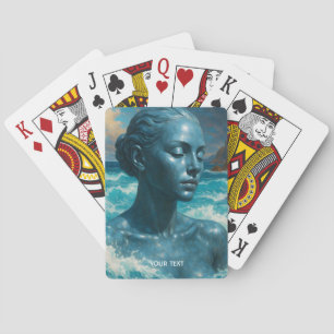 Jeu De Cartes Mer de pierre à peau fantaisie mignonne