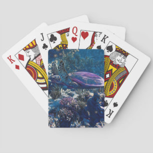 Jeu De Cartes Mer Turtle Océan