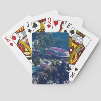 Jeu De Cartes Mer Turtle Océan