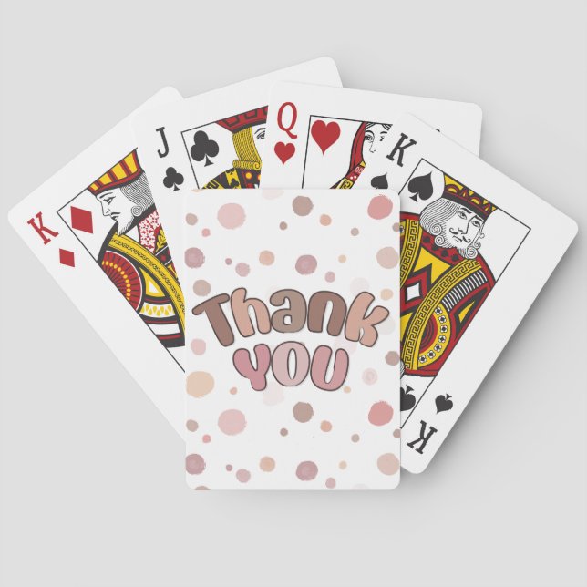 Jeu De Cartes Merci (dos)
