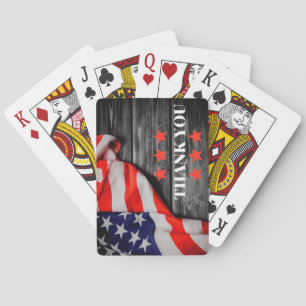 Jeu De Cartes Merci patriotique