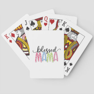 Jeu De Cartes Mère Cadeau Béni à maman