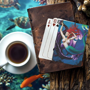 Jeu De Cartes Mermaid et Dragon Friend