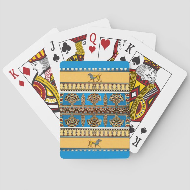 Jeu De Cartes Mesopotamia Classic Playing Cartes (dos)