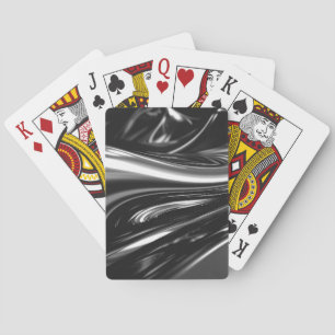 Jeu De Cartes Métal argenté fluide