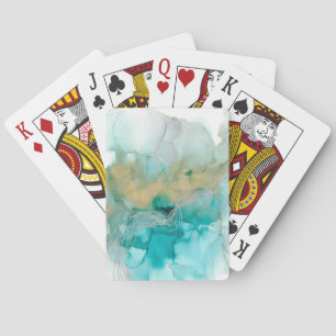 Jeu De Cartes Métalliques tissées