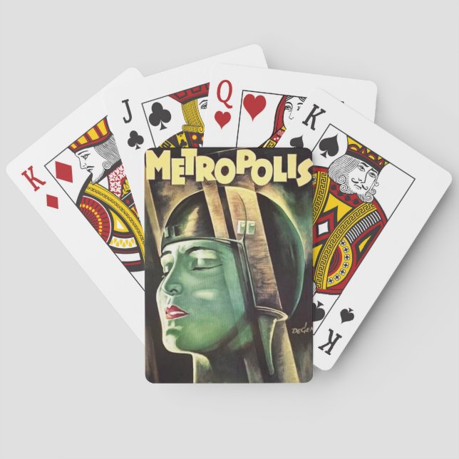 Jeu De Cartes Métropole (dos)