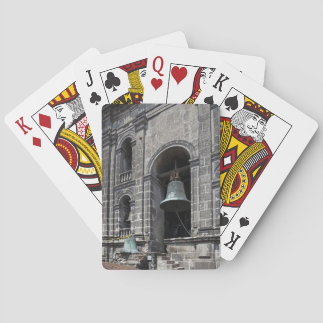 Jeu De Cartes Mexico, Mexico, Zocalo. Les Tours Bell (dos)