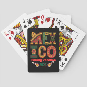 Jeu De Cartes Mexique Famille Vacances Soleil, Amusement & Souve