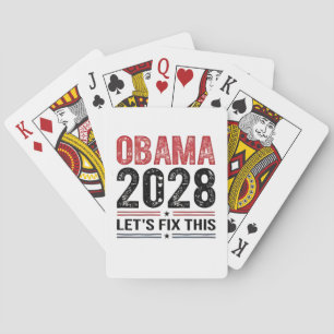 Jeu De Cartes Michelle Obama pour le président Obama 2028