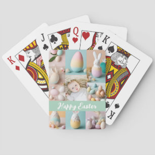 Jeu De Cartes Mignon Moderne collage de Pâques Pastel scrapbook 