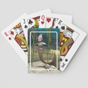 Jeu De Cartes Mignonne sirène de bébé