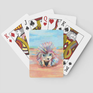 Jeu De Cartes Mignons pastels de hérisson