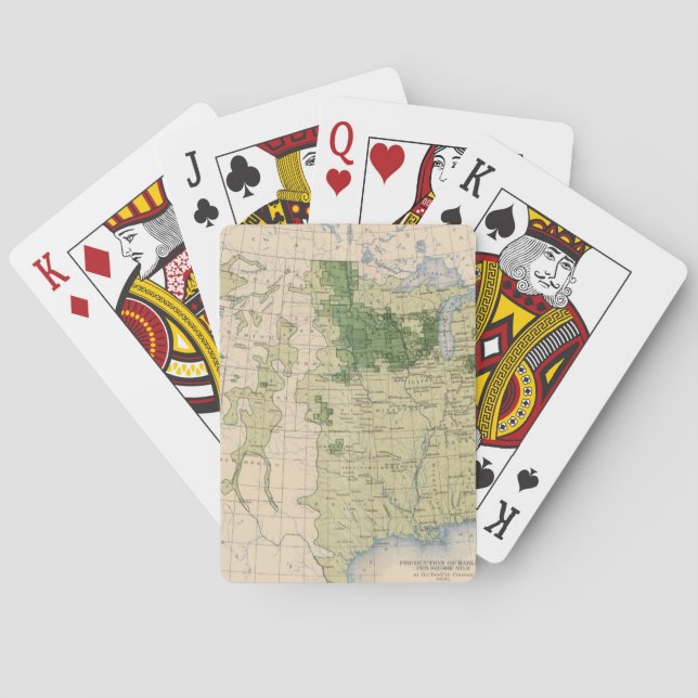 Jeu De Cartes Mille de 161 Barley/sq (dos)