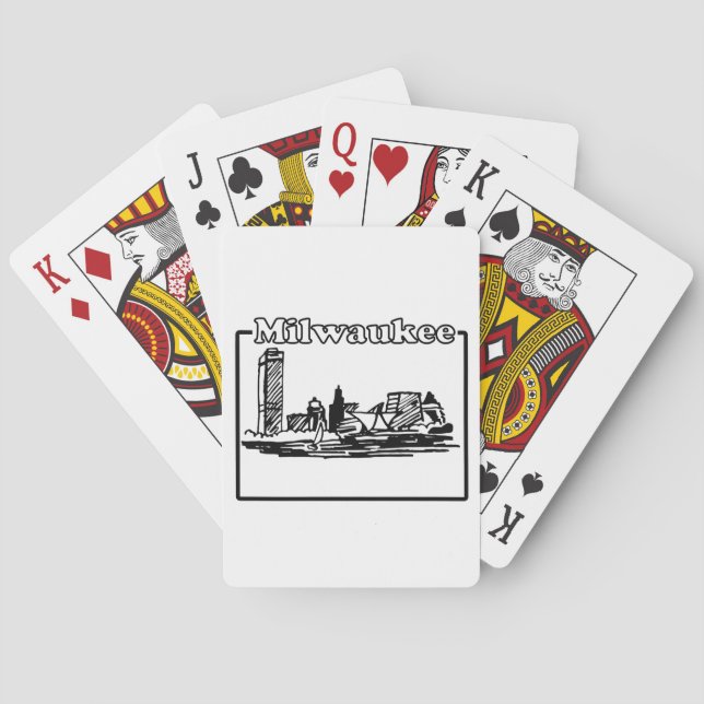 Jeu De Cartes Milwaukee (dos)
