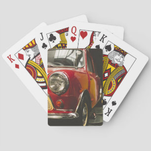 Jeu De Cartes Mini voiture rouge classique