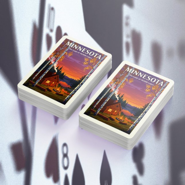 Jeu De Cartes Minnesota vintage (Créateur téléchargé)
