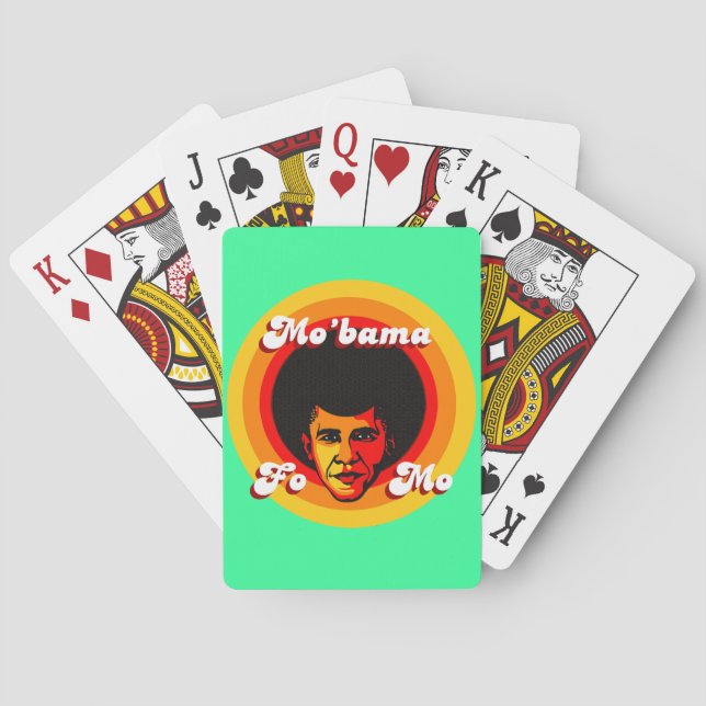Jeu De Cartes Mo'bama Jouer aux cartes (dos)