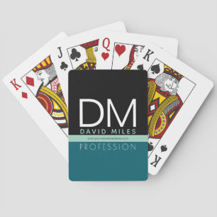 Jeu De Cartes Modèle d'entreprise moderne   Toutes les couleurs 