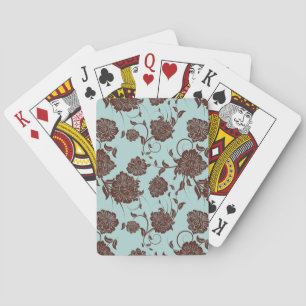 Jeu De Cartes Modèle floral