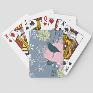 Jeu De Cartes Modèle floral