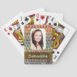 Jeu De Cartes Modèle photo de laine musclé