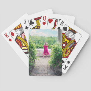 Jeu De Cartes Modèle photo enfant personnalisé
