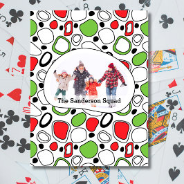 Jeu De Cartes Modern Custom Family Game Night Gift Playing Cards