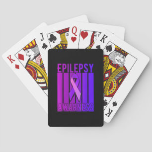 Jeu De Cartes Mois De Sensibilisation À L'Épilepsie En Novembre 