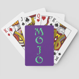 Jeu De Cartes Mojo violet Poker jouer aux cartes