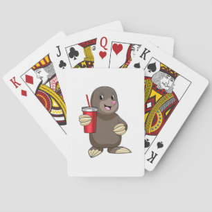 Jeu De Cartes Mole avec tasse à boire
