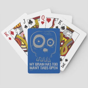 Jeu De Cartes MON CERVEAU A TROP D'ONGLETS OUVERTS drôle