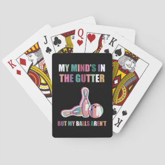 Jeu De Cartes Mon esprit est dans la goutte, mais mes boules ne 