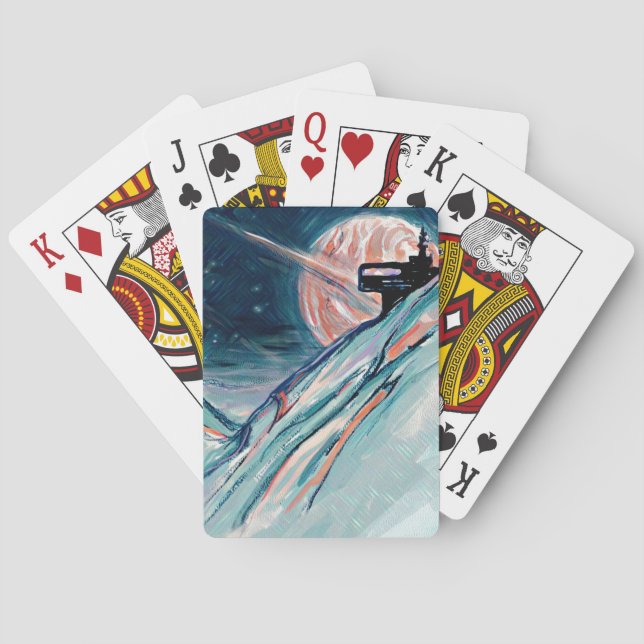 Jeu De Cartes Mon futur chez soi dans l'espace (dos)