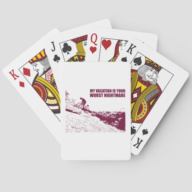 Jeu De Cartes Mon Vacance Est Votre Pire Cauchemar (dos)