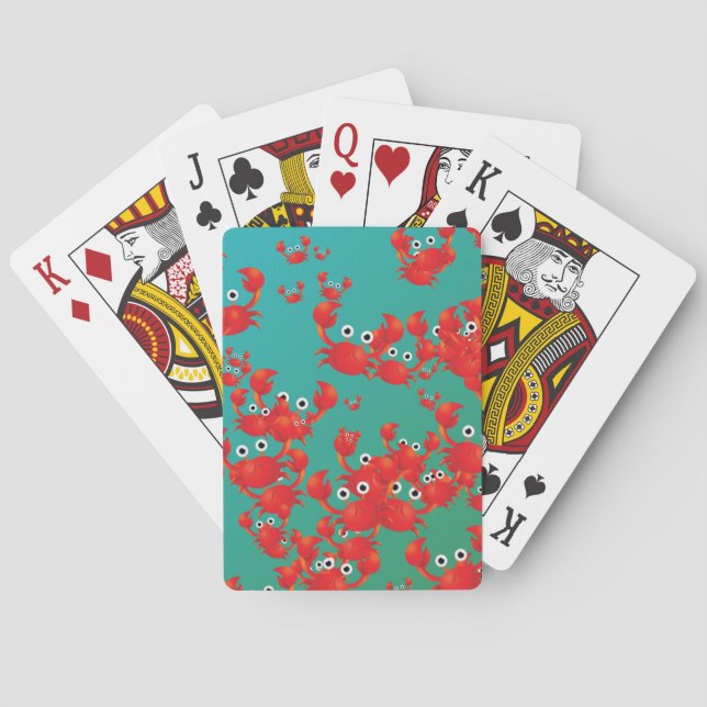 Jeu De Cartes Monde de crabe (dos)