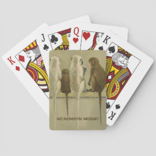 Jeu De Cartes Monkeys Business Anniversaire Du Groupe Personnali