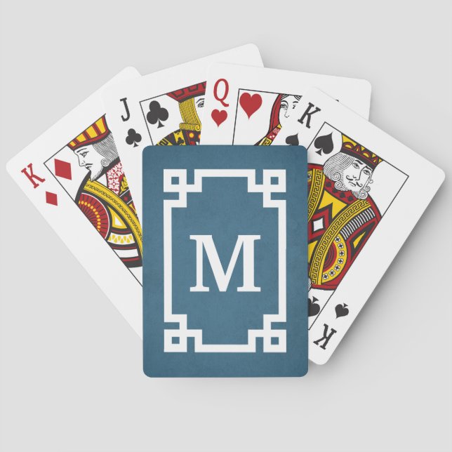 Jeu De Cartes Monogram design (dos)