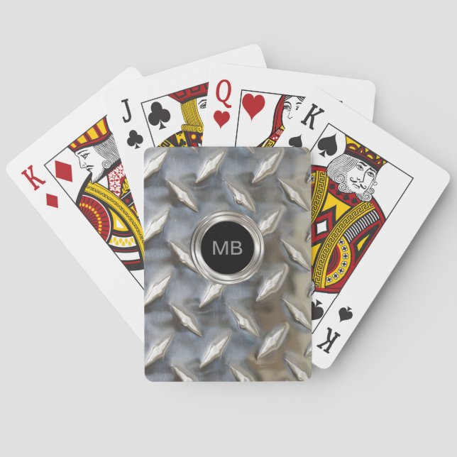 Jeu De Cartes Monogramme Cool masculin (dos)