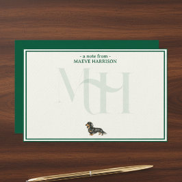 Jeu de cartes Monogrammes de note de bas de page p